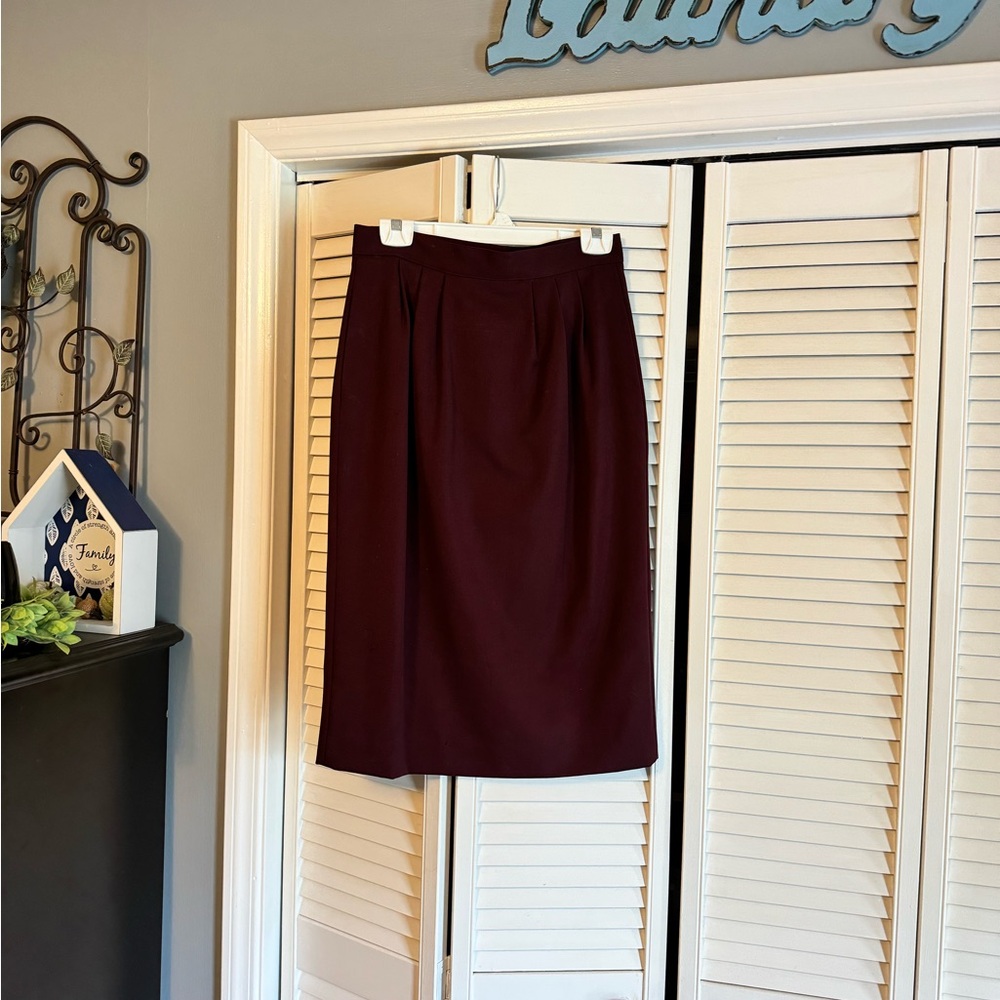 Vintage JG Hook Wool Skirt SZ‎ 8